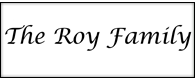 The Roy Family